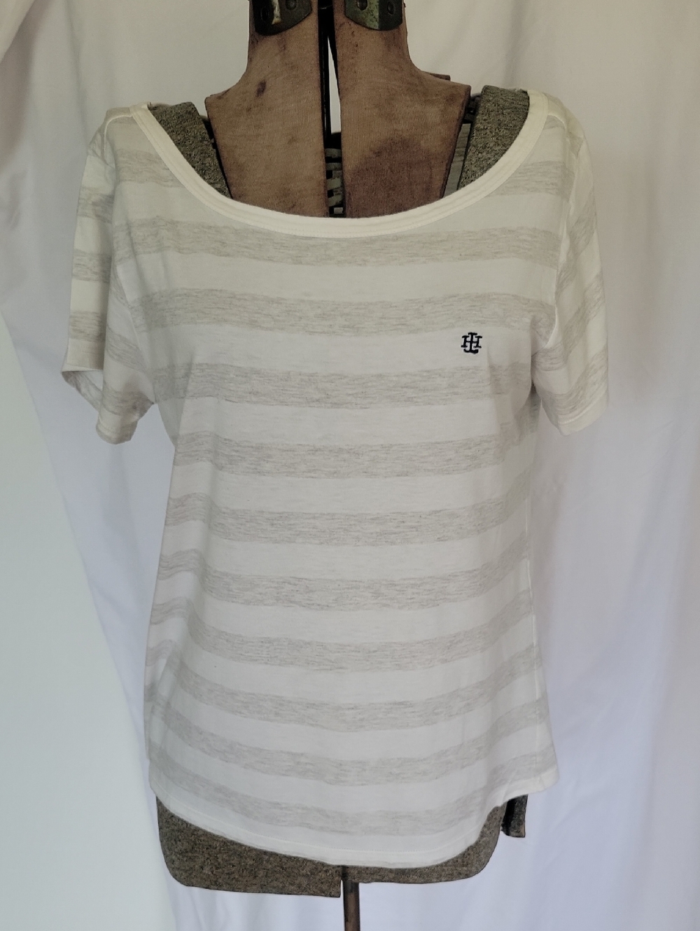 Tommy Hilfiger Top Large Gray